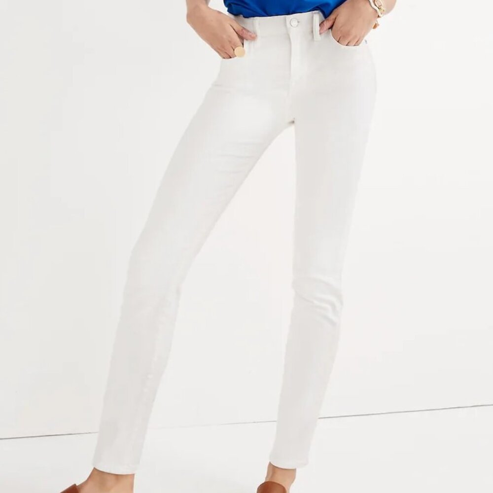 NWT Madewell 9" high rise skinny crop 26p